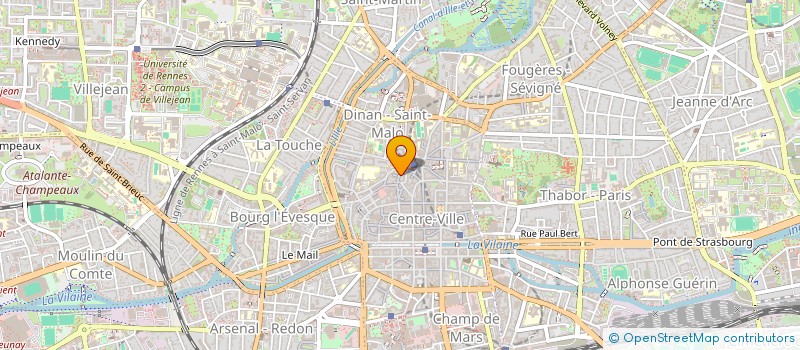 localisation de l'entreprise LUCIEN à RENNES