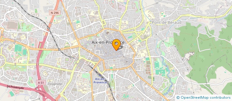 localisation de l'entreprise LUCIEN  AIX EN PROVENCE