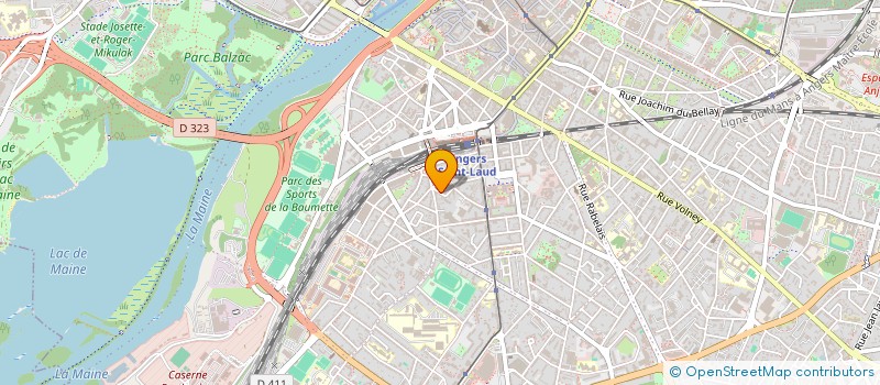 localisation de l'entreprise LUCIEN à ANGERS