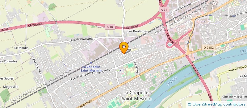 localisation de l'entreprise LUCIEN BONALAIR à CHAINGY