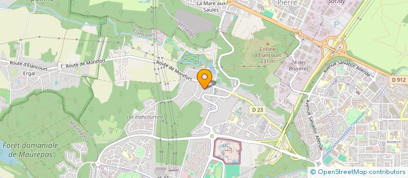 localisation de l'entreprise LUCIEN CLAUSE  ELANCOURT