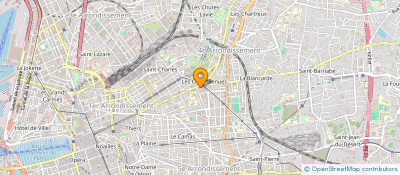 localisation de l'entreprise LUCIEN DUPONT ET COMPAGNIE  MARSEILLE