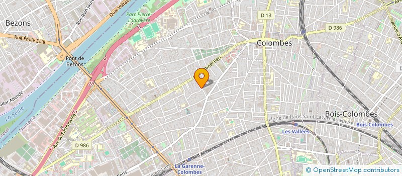 localisation de l'entreprise LUCIEN ENTERTAINMENT  COLOMBES
