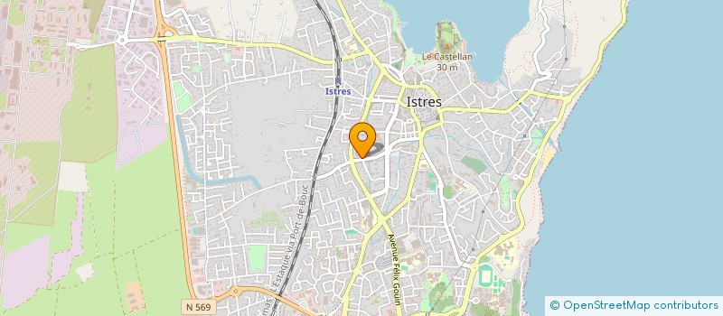 localisation de l'entreprise LUCIEN IMMOBILIER  ISTRES