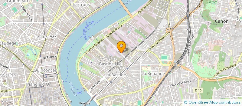 localisation de l'entreprise LUCIENDO à BORDEAUX