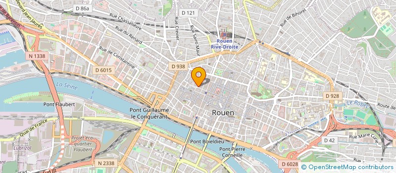 localisation de l'entreprise LUCIENNE à ROUEN