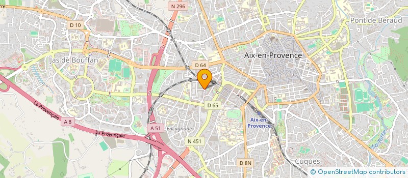 localisation de l'entreprise LUCIENNE DISTRIBUTION à AIX-EN-PROVENCE