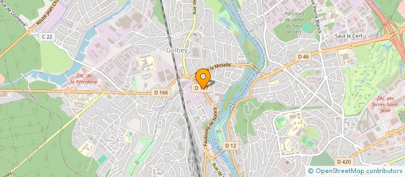 localisation de l'entreprise LUCIFA  GOLBEY