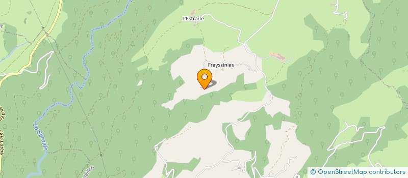 localisation de l'entreprise LUCIFEVES D'AUBRAC  CASTELNAU-DE-MANDAILLES