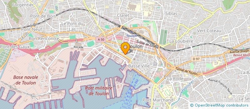 localisation de l'entreprise LUCIFUGUS à TOULON