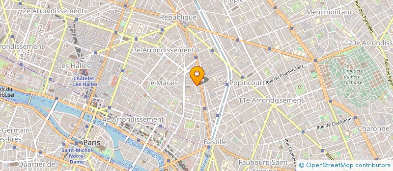 localisation de l'entreprise LUCIGNY TALHOUET ET ASSOCIES à PARIS