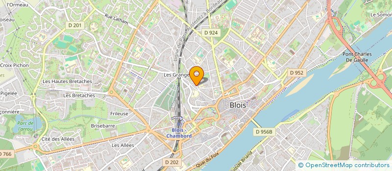 localisation de l'entreprise LUCIL  BLOIS