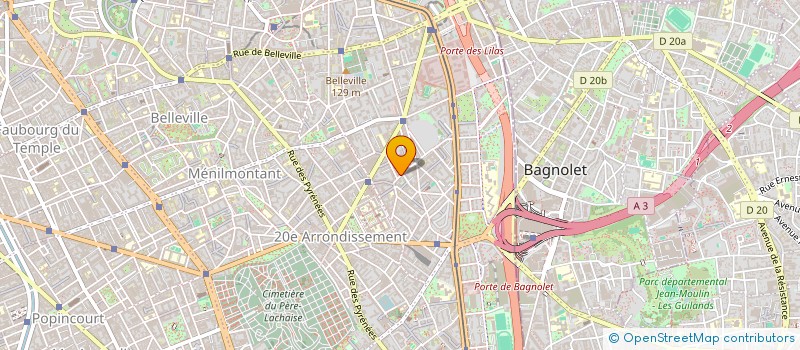 localisation de l'entreprise LUCILE & CO  PARIS