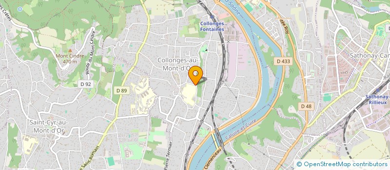 localisation de l'entreprise LUCILE ET FRANCOIS  COLLONGES-AU-MONT-D'OR