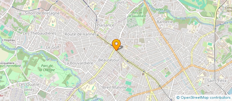 localisation de l'entreprise LUCILE HAUVILLE NOTAIRE ASSOCIE  SAINT-HERBLAIN