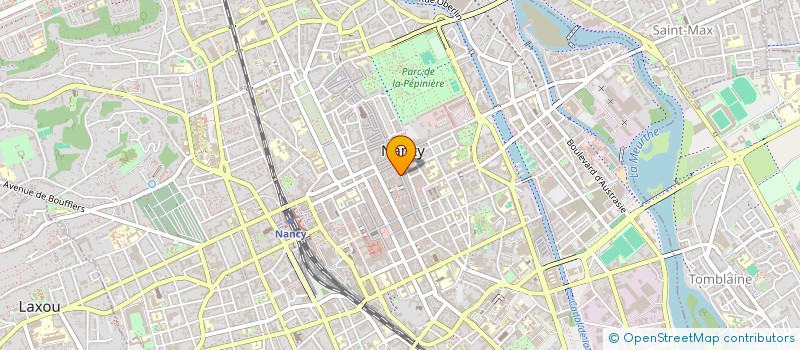localisation de l'entreprise LUCILE P  NANCY