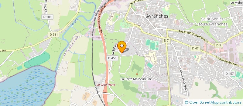 localisation de l'entreprise LUCILEINE  LE VAL-SAINT-PERE