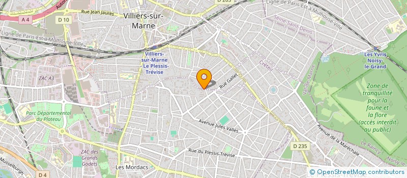 localisation de l'entreprise LUCILIE JO  VILLIERS-SUR-MARNE