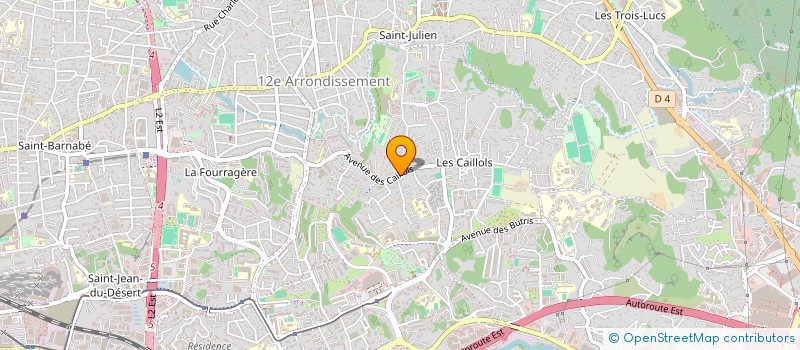 localisation de l'entreprise LUCILIMMO à MARSEILLE