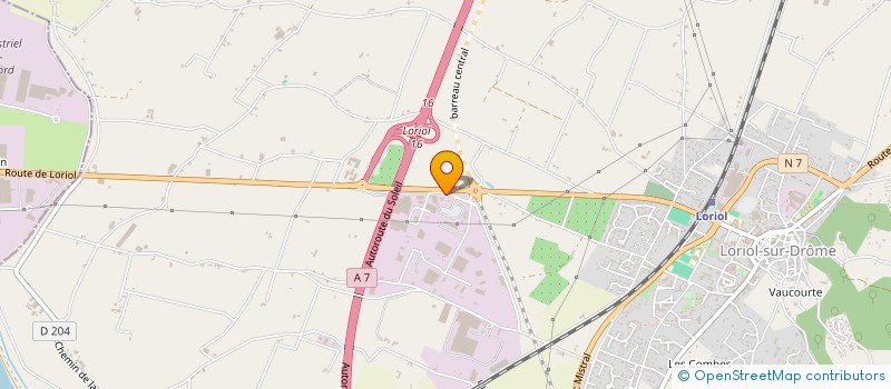 localisation de l'entreprise LUCILY MEDICAL  LORIOL-SUR-DROME