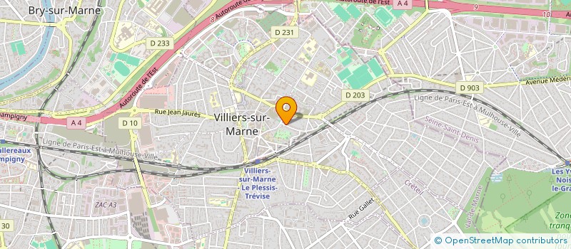 localisation de l'entreprise LUCINA  VILLIERS-SUR-MARNE