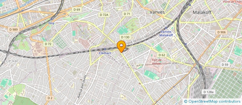 localisation de l'entreprise LUCINA IMMOBILIER  MALAKOFF