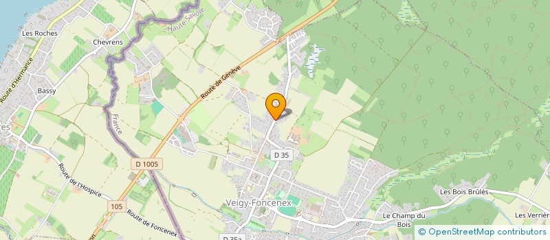 localisation de l'entreprise LUCINI  VEIGY-FONCENEX