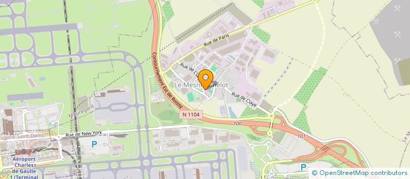 localisation de l'entreprise LUCINOVA  LE MESNIL-AMELOT