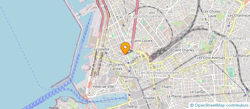 localisation de l'entreprise LUCIO ROMANO à MARSEILLE