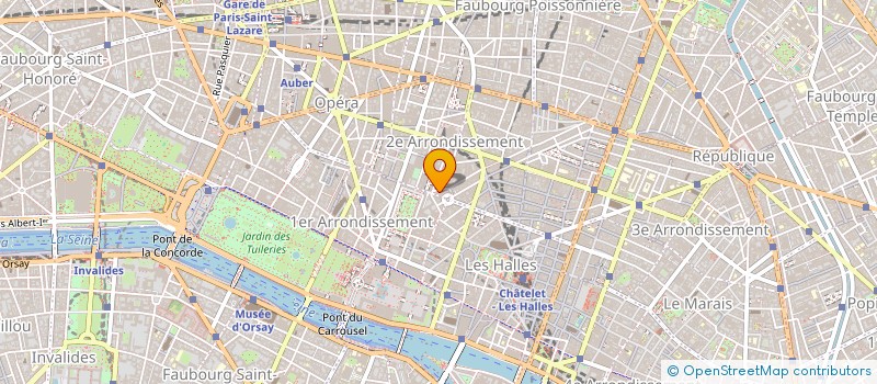 localisation de l'entreprise LUCIOLE  PARIS