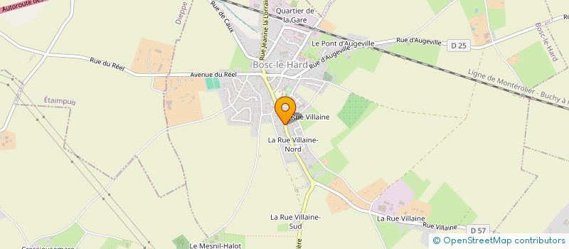 localisation de l'entreprise LUCIOLE  BOSC-LE-HARD