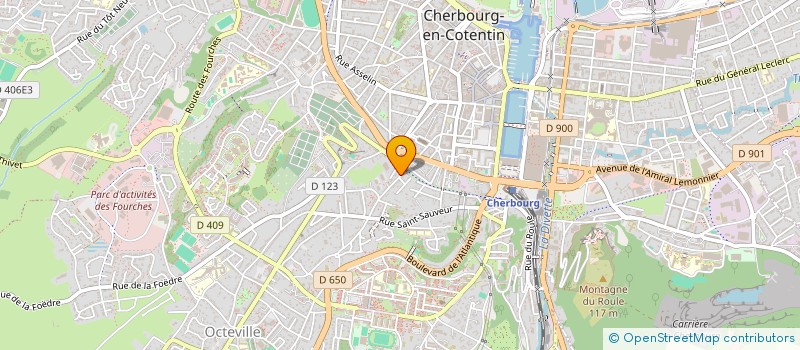 localisation de l'entreprise LUCIOLE à CHERBOURG-EN-COTENTIN