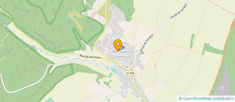 localisation de l'entreprise LUCIOLE  MESSIGNY-ET-VANTOUX