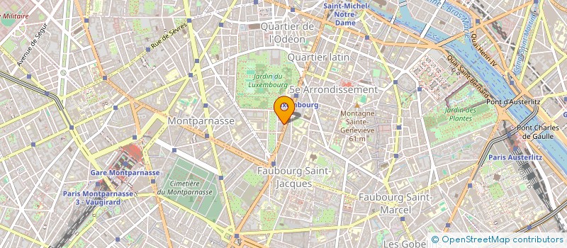 localisation de l'entreprise LUCIOLE ET CIE  PARIS