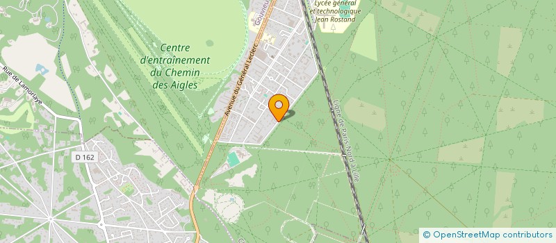 localisation de l'entreprise LUCIOLE SPK  CHANTILLY