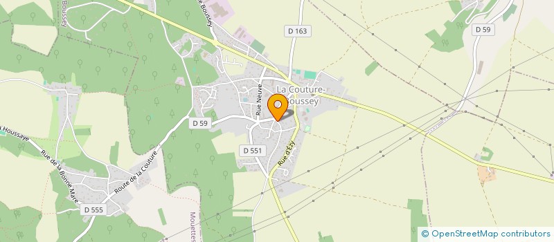 localisation de l'entreprise LUCIPOL  LA COUTURE-BOUSSEY