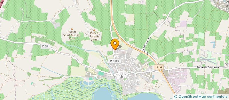 localisation de l'entreprise LUCIS OPUS  VENDRES