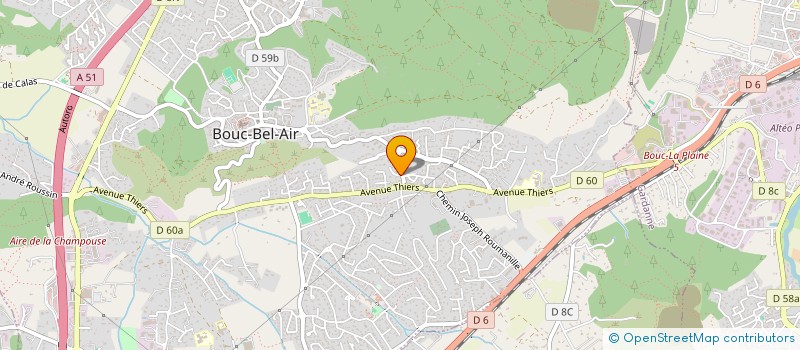 localisation de l'entreprise LUCIUS à BOUC-BEL-AIR