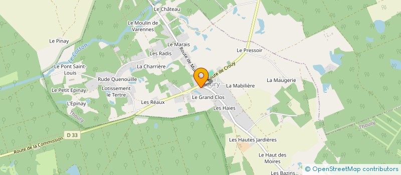 localisation de l'entreprise LUCKAS TAXI à VILLENY