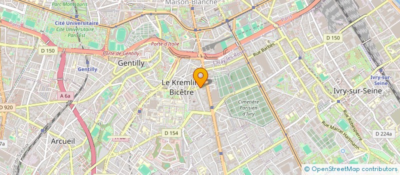 localisation de l'entreprise LUCKEY STAR  LE KREMLIN-BICETRE