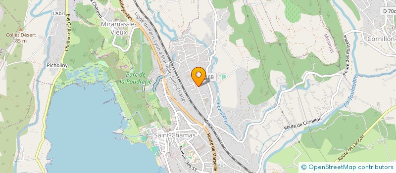 localisation de l'entreprise LUCKGROUP  SAINT-CHAMAS