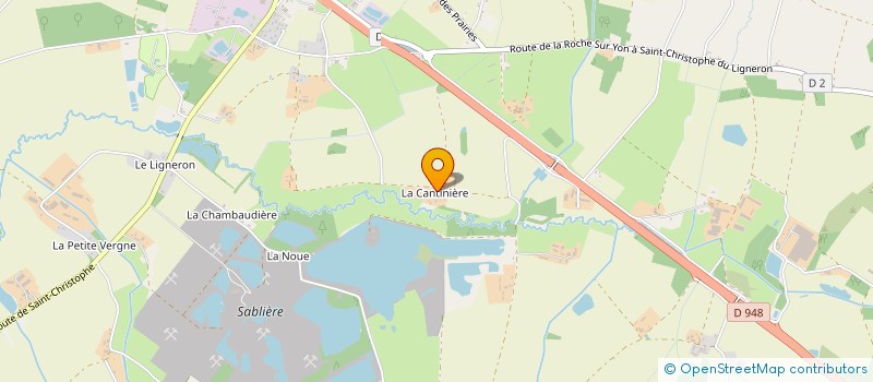 localisation de l'entreprise LUCKING à SAINT-CHRISTOPHE-DU-LIGNERON