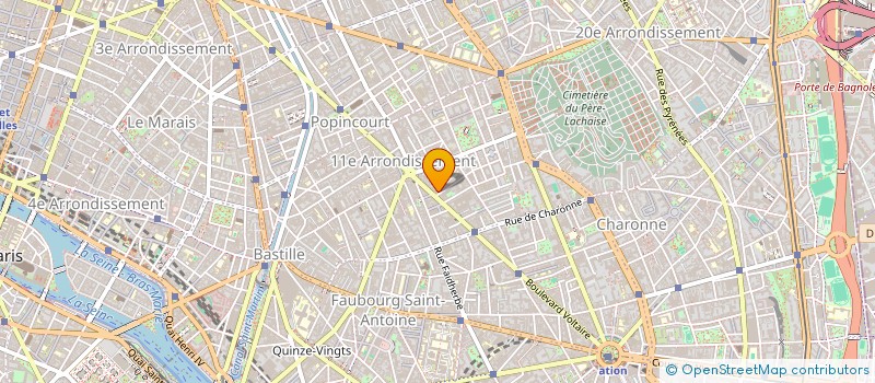 localisation de l'entreprise LUCKY  PARIS