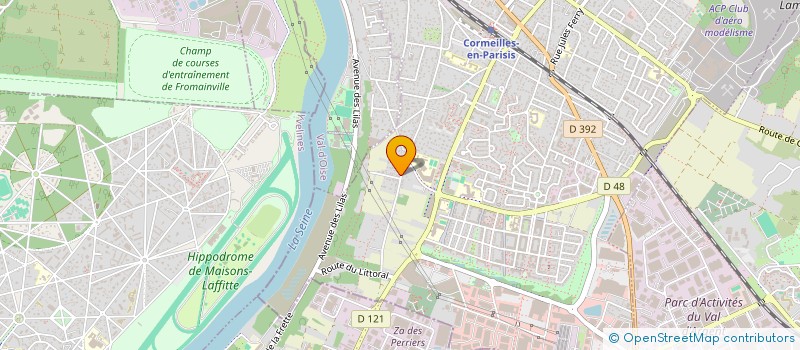 localisation de l'entreprise LUCKY  CORMEILLES-EN-PARISIS