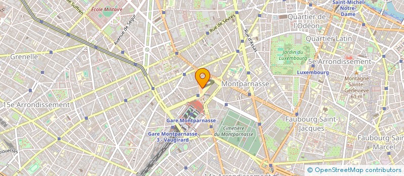 localisation de l'entreprise LUCKY  PARIS