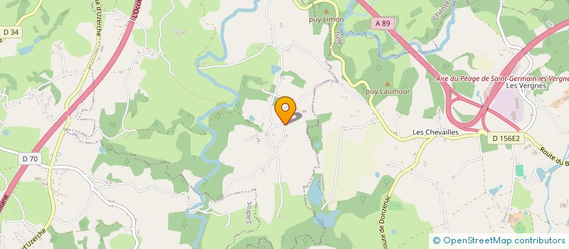 localisation de l'entreprise LUCKY  SAINT-PARDOUX-L ORTIGIER