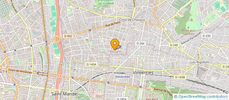 localisation de l'entreprise LUCKY AND PARTNERS à MONTREUIL