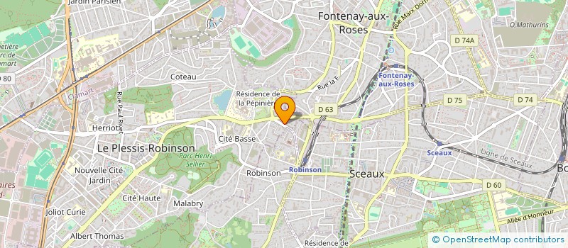 localisation de l'entreprise LUCKY CLEAN SERVICE à LE PLESSIS-ROBINSON