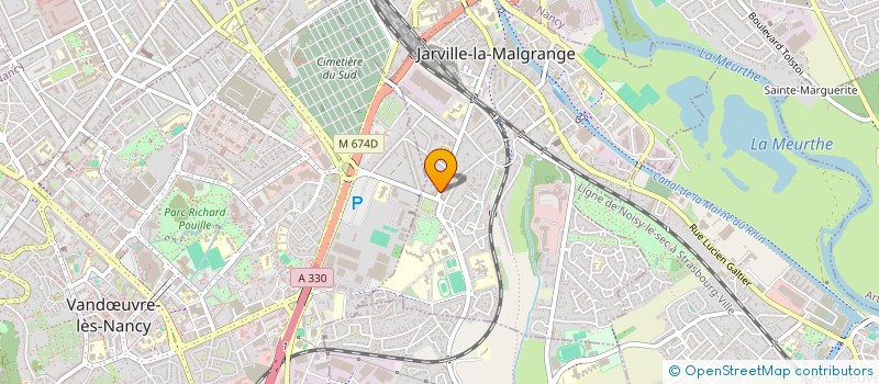 localisation de l'entreprise LUCKY DUST  JARVILLE-LA-MALGRANGE