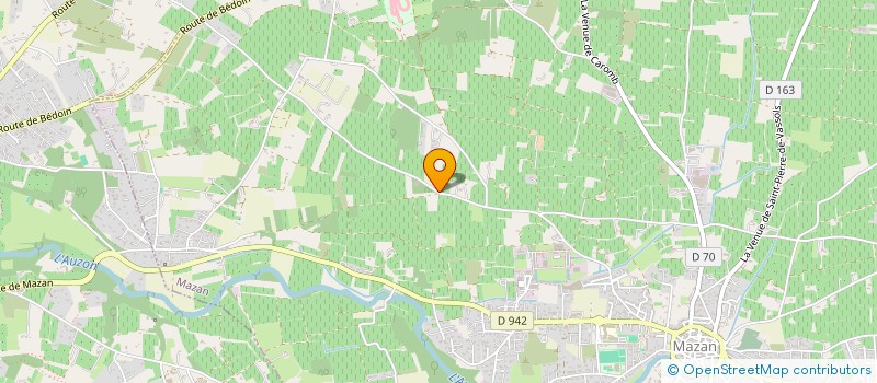 localisation de l'entreprise LUCKY FARM  MAZAN